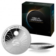 AUSTRALIA 2022 .  FIVE 5 DOLLARS COIN . PROOF . WALLAL CENTENARY